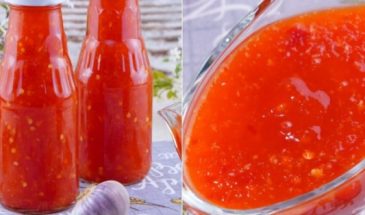 Домашний кисло-сладкий соус на зиму