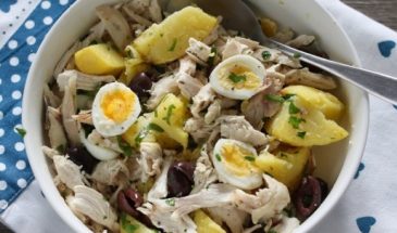 Салат из курицы и картофеля: рецепт превосходного холодного блюда на ужин