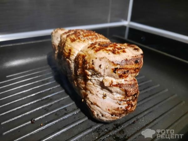 Рецепт: Ростбиф - Ро́стбиф (от англ. Roast beef — дословно «запечённая говядина»)