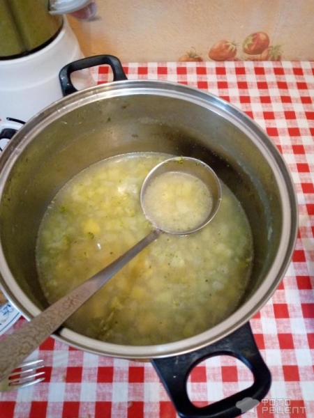 Рецепт: Суп-пюре из брокколи - По-домашнему