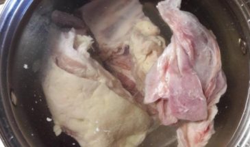 Рецепт: Суп «Гороховый с говядиной на косточках» — с копчеными ребрышками