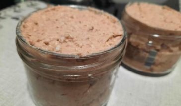 Рецепт: Паштет из фасоли — С яйцом.