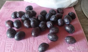 Рецепт: Сливы в сиропе на зиму — Очень вкусно.