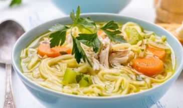 Куриный суп по-японски