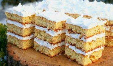 Торт «Львов» с белковым кремом