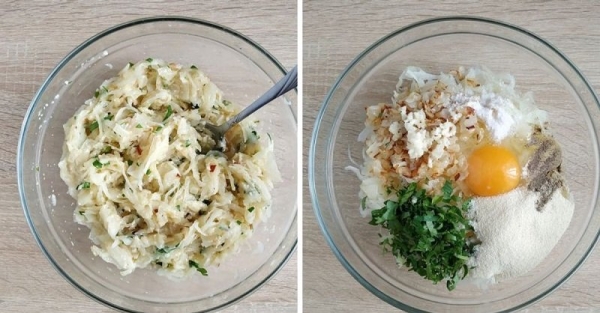 Капустные драники по-еврейски