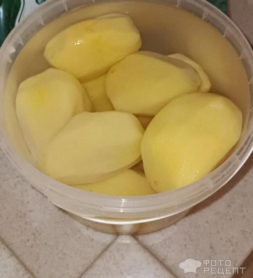 Рецепт: Самый правильный картофель — Простейший и быстрый рецепт картошки для гарнира