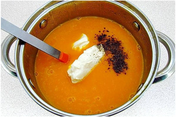 Суп-пюре из тыквы классический