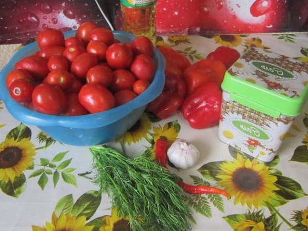 Соус из помидоров и болгарского перца на зиму