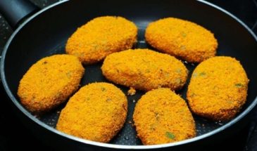 Картофельные котлеты с печенью