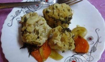 Рецепт: Цветная капуста — Цветная капуста приготовленная быстро , просто и вкусно.
