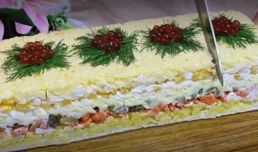 Готовлю каждый Новый год. Безумно вкусный и красивый салат на праздничный стол