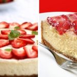 Чизкейк с клубникой без выпечки