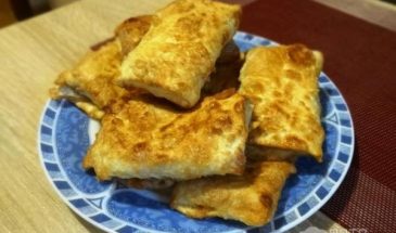 Рецепт: Хинкали ленивые из тонкого армянского лаваша — Очень вкусно и сытно.