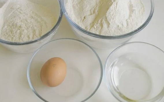 Пельменное тесто с яйцом классическое
