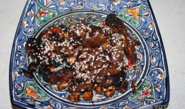 Рецепт: Курица по-азиатски — с арахисом и кунжутом