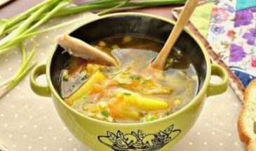 Щи из свежей капусты классические