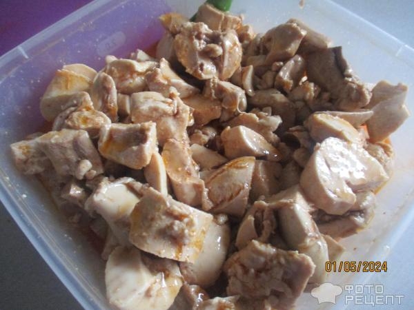 Рецепт: Молоки лососевых рыб - маринованные в остром масле