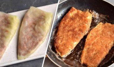 Чебуреки из капусты с фаршем