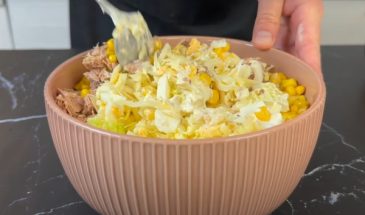 Рецепт за 5 минут: на каждый день или праздник. Хрустящий салат с пекинской капустой