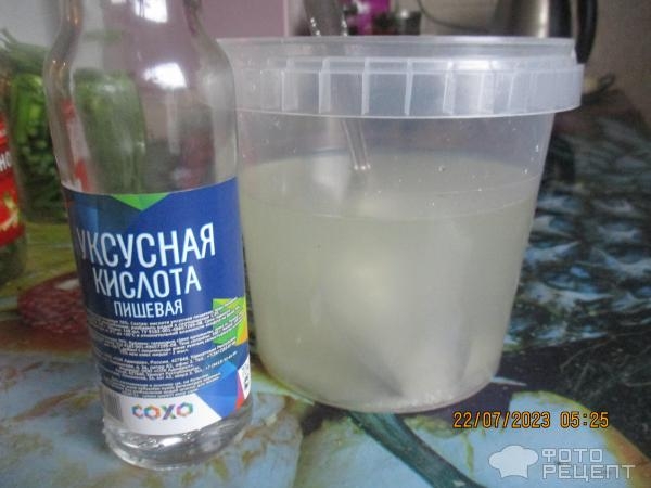 Рецепт: Маринованные стрелочки чеснока - простой вариант