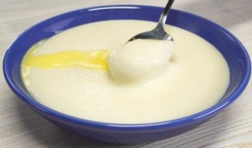 Манная каша на кефире