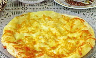 Классическое хачапури по-мегрельски