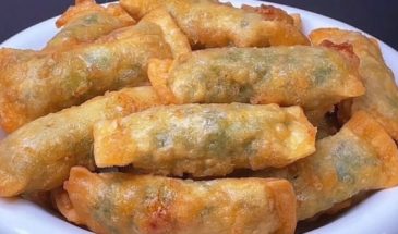 Мини-пирожки с мясом на сковороде