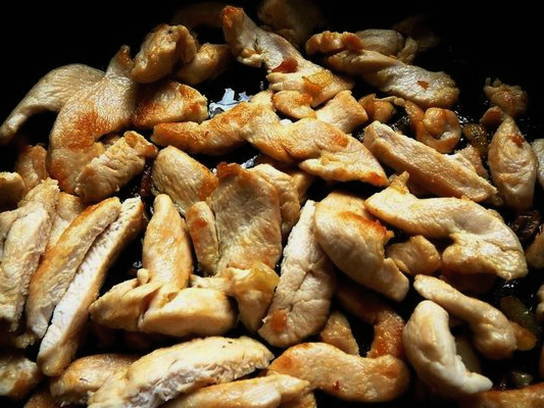 Жульен с курицей и грибами в духовке классический