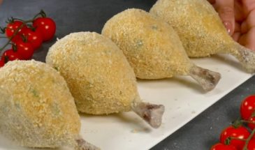Куриные ножки в картофельной «шубе»