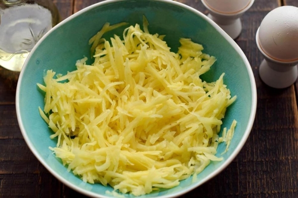 Пицца из картошки на сковороде