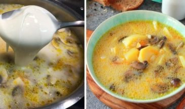 Постный грибной суп