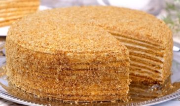 Торт «Рыжик» из детства: рецепт вкусного классического десерта