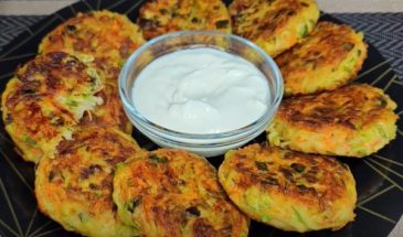 Натрите кабачок и картошку. Быстрые и невероятно вкусные котлетки: готовлю без отдыха