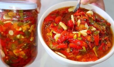 Запеченный перец на зиму: рецепт с чесноком