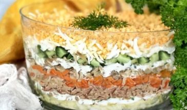 Вкусная классика на столе: как приготовить салат мимоза с тунцом