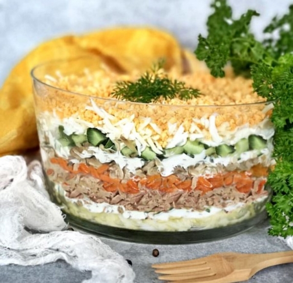 Вкусная классика на столе: как приготовить салат мимоза с тунцом