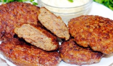 Печеночные котлеты с картофелем