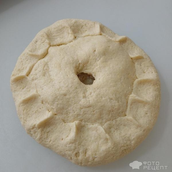 Рецепт: Сдобный пирог с капустой для всей семьи - Любимый рецепт творожного дрожжевого теста для несладких пирогов