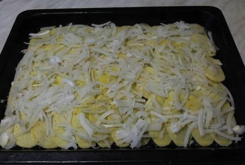 Картошка с фаршем