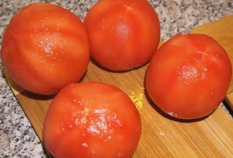 Помидоры в томатном соке на зиму