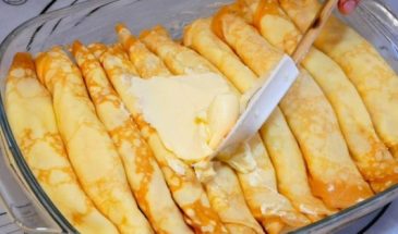 Налистники с творогом в духовке