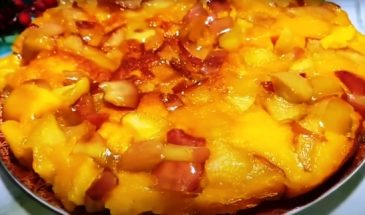 Научила всех подруг готовить по этому рецепту. Яркий тыквенный пирог с яблочной начинкой