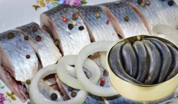 Сельдь пряного посола по ГОСТу