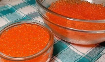 Засолка икры форели