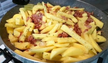 Картофель по-генеральски: рецепт на сковороде