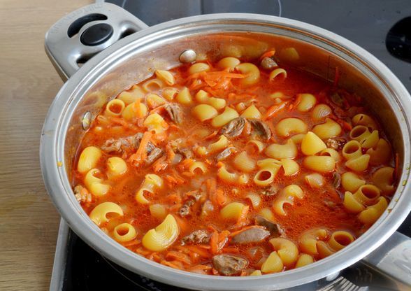 Куриные сердечки на сковороде