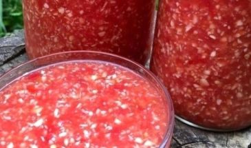 Хреновина: как приготовить острую приправу из хрена и томатов