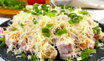 Без варки за 5 минут. Салат «Восточный» —  всего 3 простых ингредиента