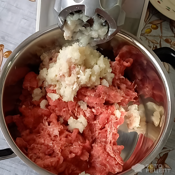 Рецепт: Тефтели с картофелем и луком — очень вкусно и сытно
